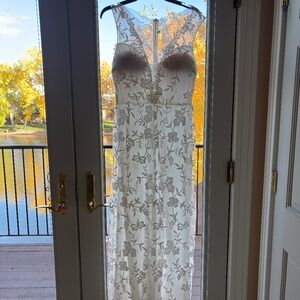 White Lace Wedding/Reception/ Engagement Dress